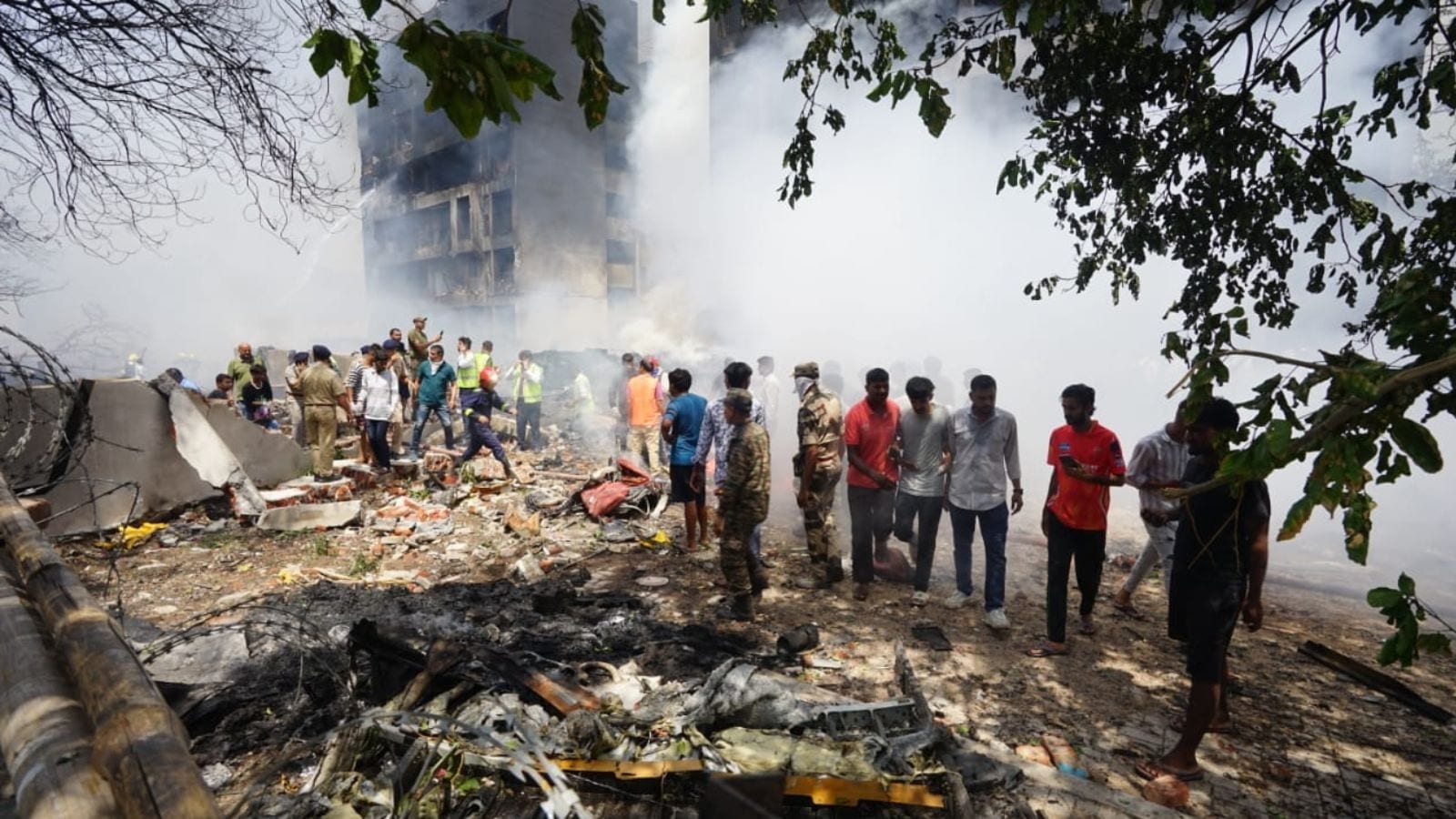 Ahmedabad plane crash: Air India's Boeing 787 with 242 on board crashes minutes after takeoff from Ahmedabad airport; 1 survivor