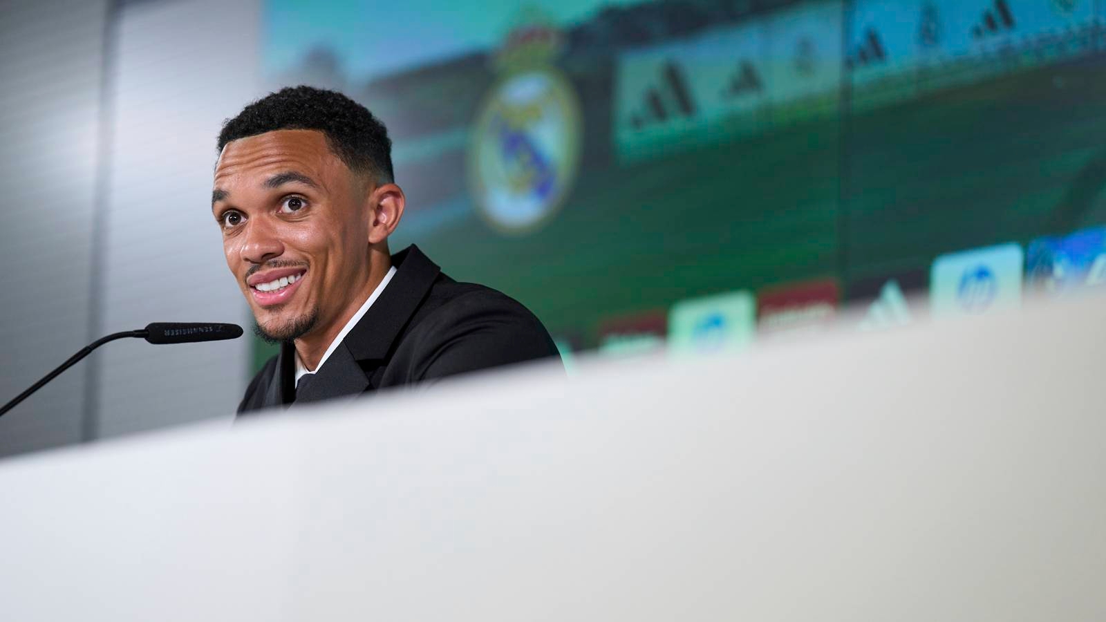 Trent Alexander-Arnold officially unveiled as Real Madrid player at Santiago Bernabeu: ‘It's a dream come true'