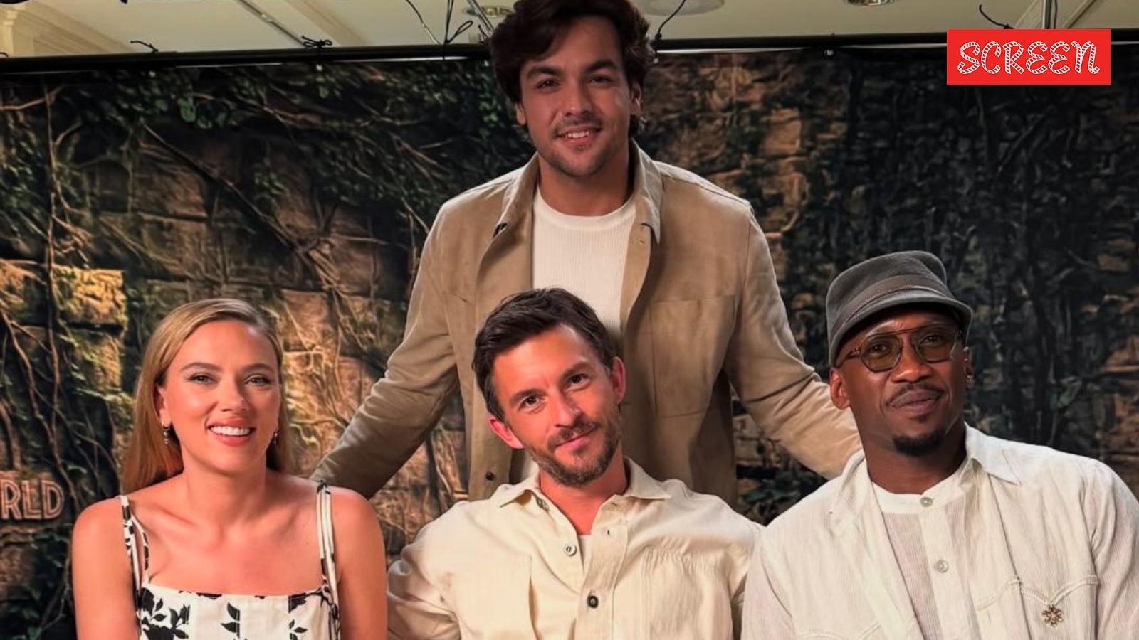 Ashish Chanchlani attends Jurassic World: Rebirth premiere, gets clicked with Scarlett Johansson and Jonathan Bailey
