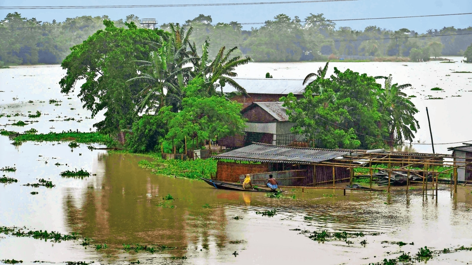 Assam flood situation remains grim: Death toll 12, Modi dials Himanta