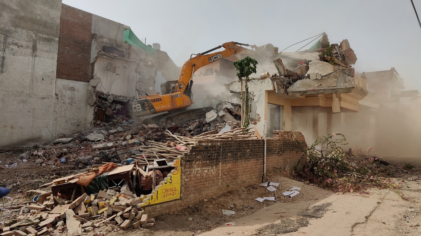 Over 90 families evicted, several houses bulldozed in Assam's latest eviction drive