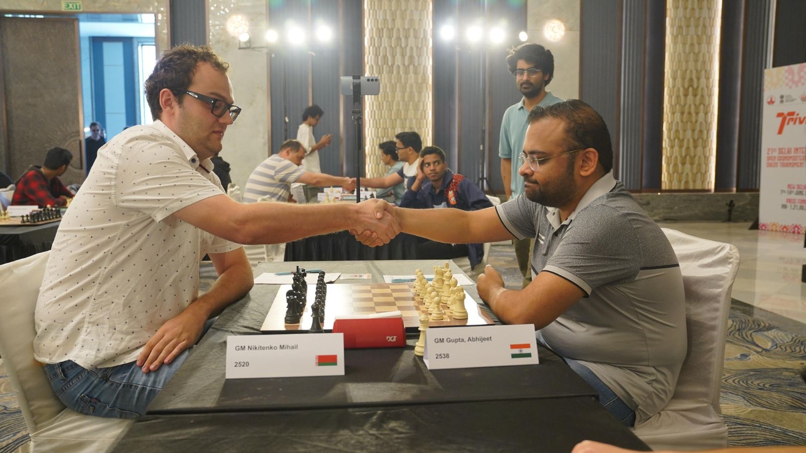 Delhi Open Chess: GM Gupta beats Nikitenko to head into final round with half-point lead
