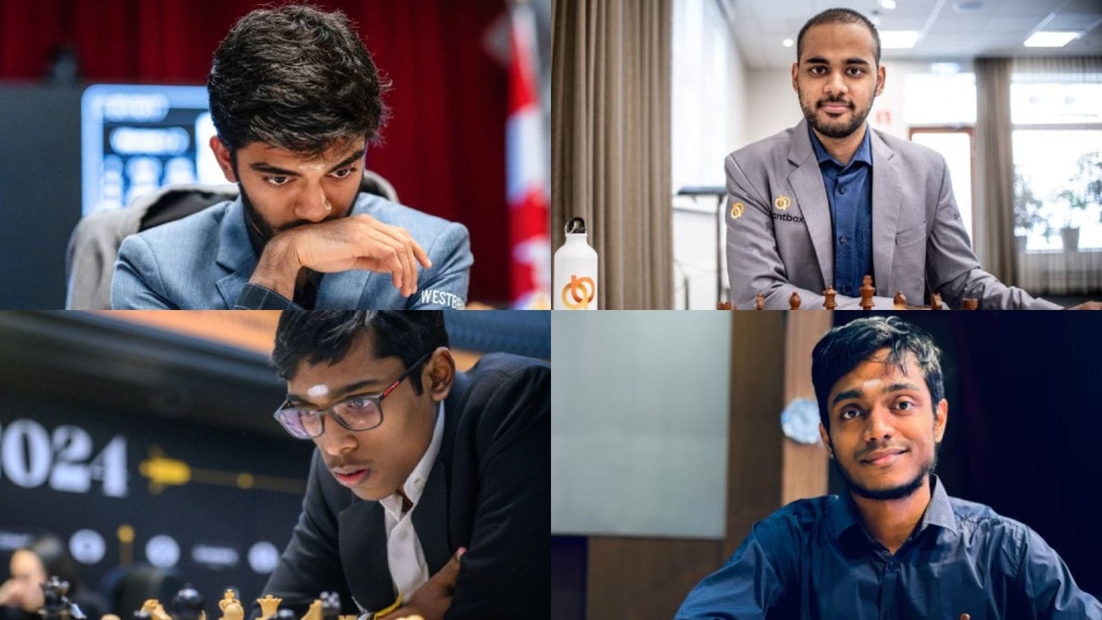 In a first, four Indian chess players in the top 10 rankings