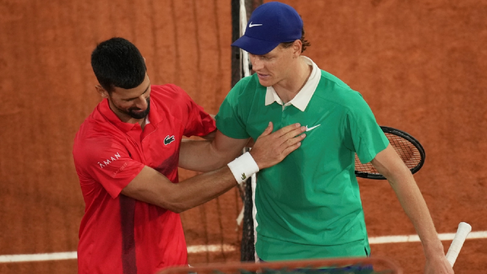 French Open: Jannik Sinner outlasts Novak Djokovic in straight sets, a result of tennis's new world order