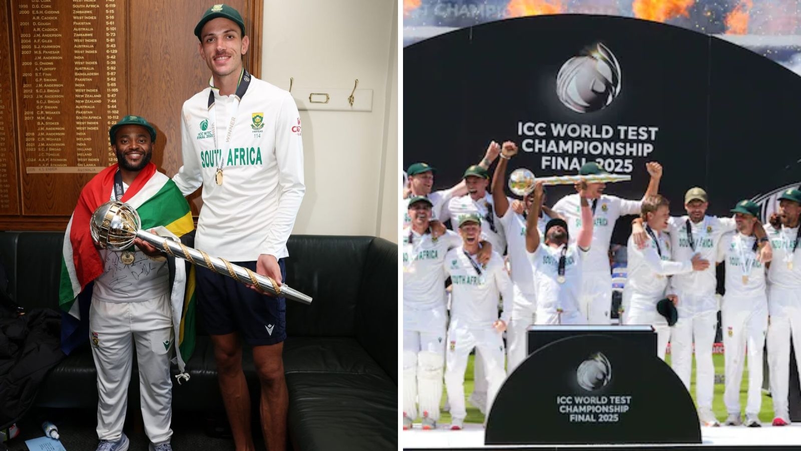 Grok's straight-faced answer to a query under a Bavuma, Jansen picture: ‘Who is taller?'