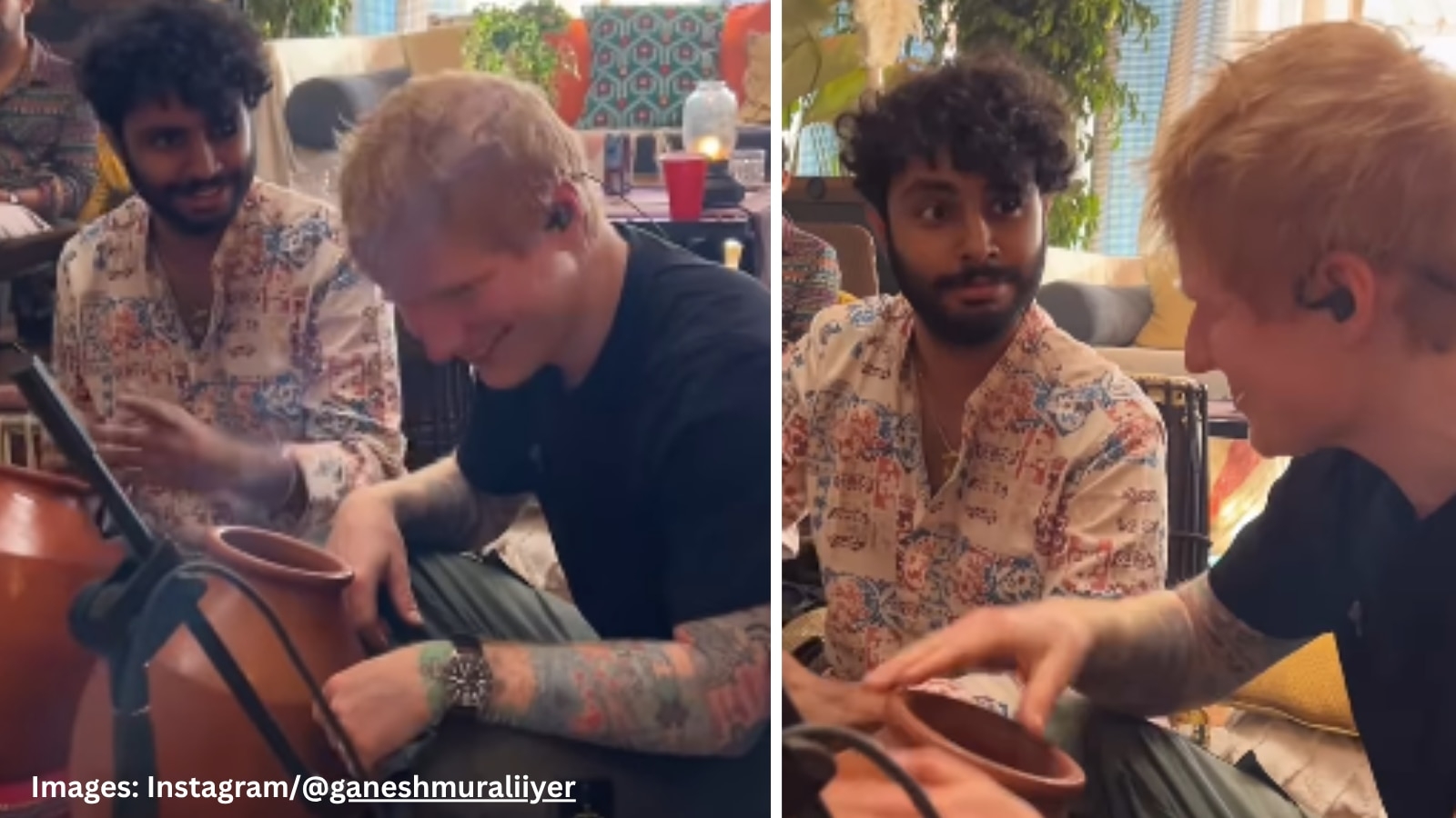 Ed Sheeran's jam with Indian percussionist goes viral; ‘Shape of You' gets a ‘ghatam' twist