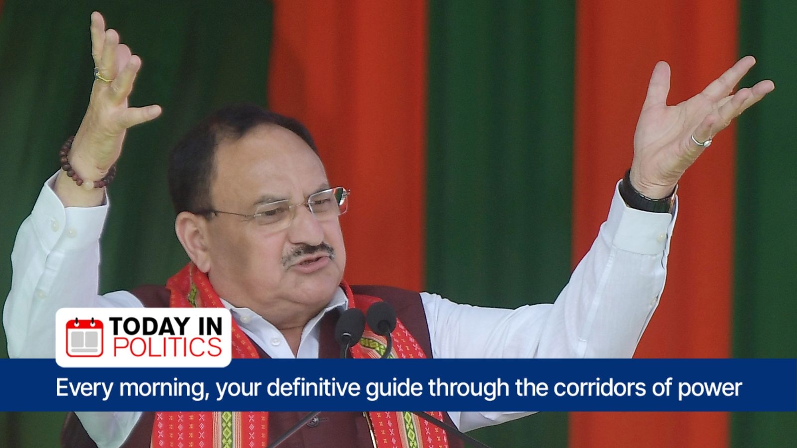 Today in Politics: BJP president Nadda, MP Anurag Thakur to participate in Tiranga Yatra in Solan