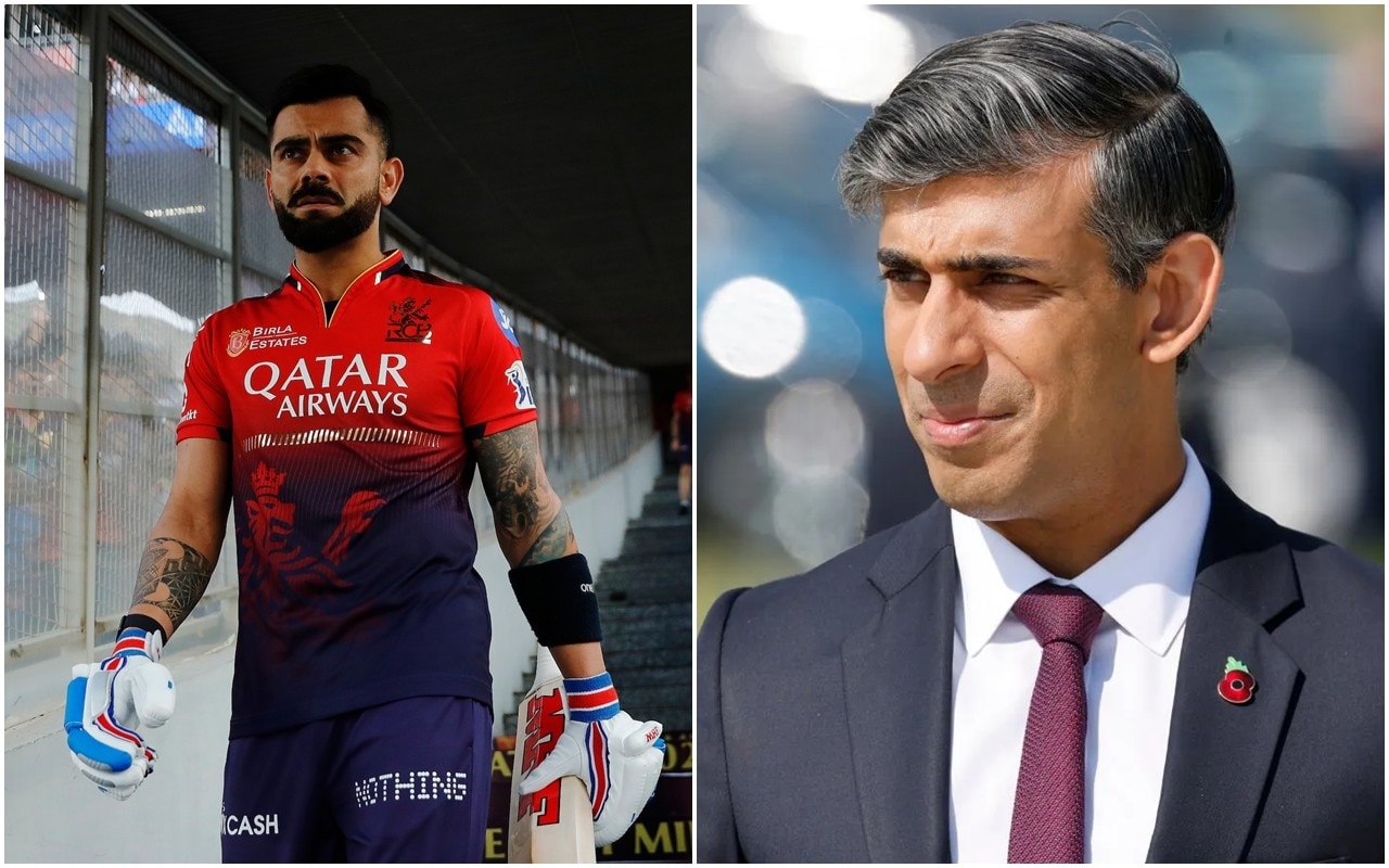 Rishi Sunak – the former UK prime minister who is a RCB fan, unsurprisingly