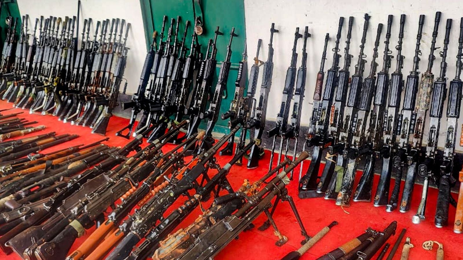 In Manipur, security forces find 328 arms in ‘biggest single-day recovery'