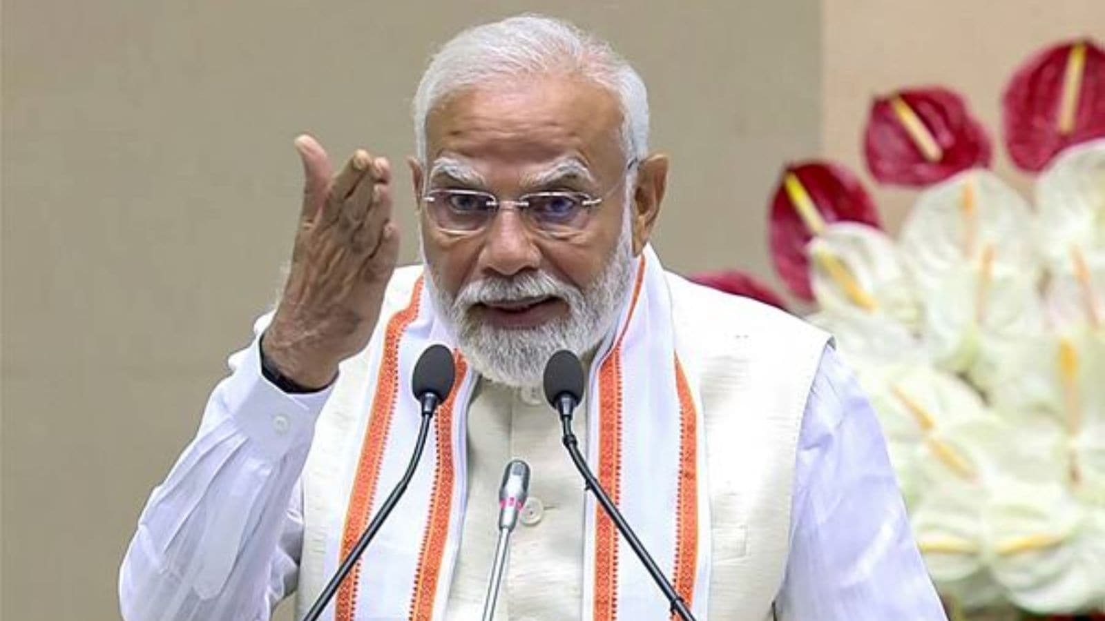 ‘India introduced non-violence to the world but…': At Jain seer's centenary celebrations, PM Modi takes jibe at Pakistan