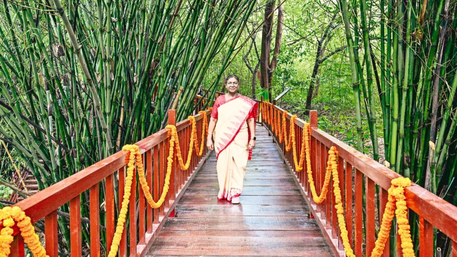 ‘Couldn't hold back tears, they sang so beautifully': President Droupadi Murmu