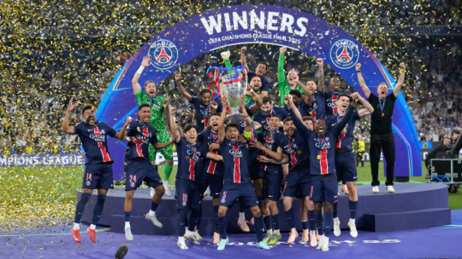 PSG achieve UCL dream: Led by the exciting Kvaratskhelia-Dembele-Doue trio, Luis Enrique could be building a dynasty