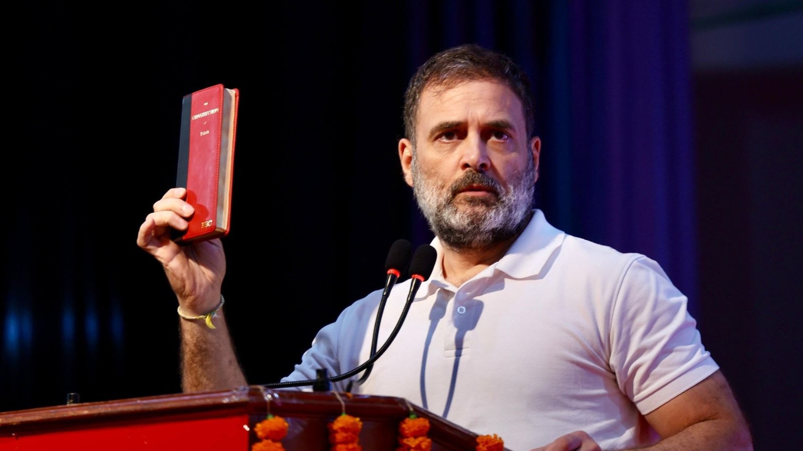 ‘Trump picked up the phone and…': In Bhopal, Rahul Gandhi's ‘surrender' jibe at PM Modi