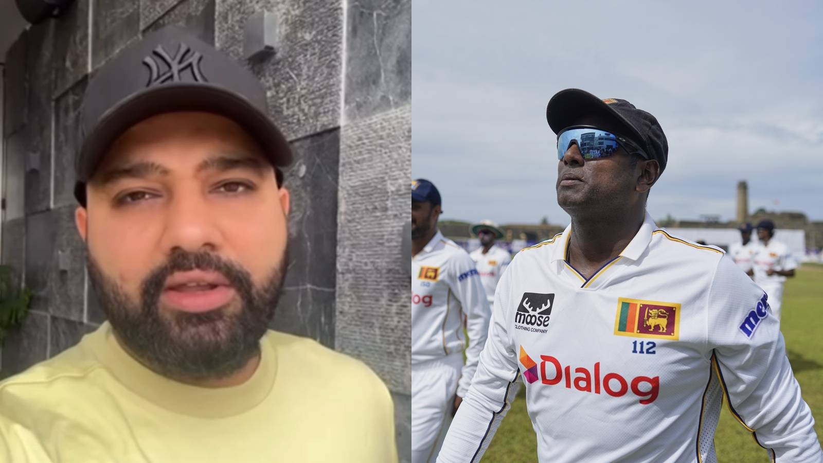 Rohit Sharma congratulates Angelo Mathews ahead of farewell Test: ‘Had some great battles since our U19 days'