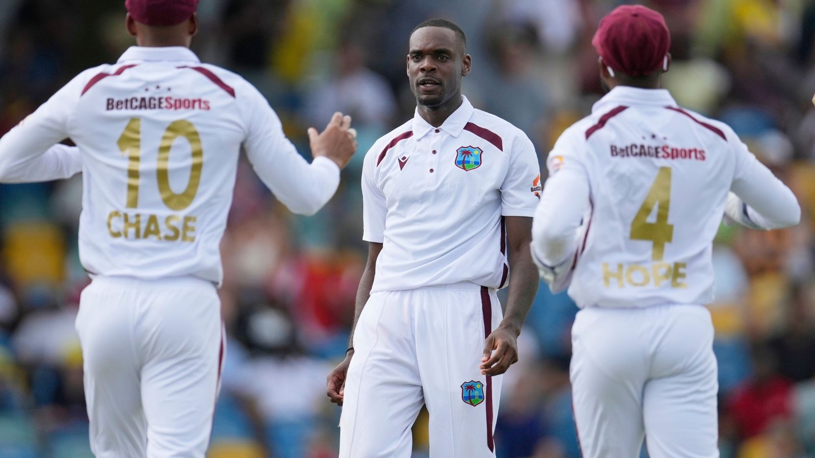 West Indies fast bowler Jayden Seales fined and handed over one demerit point for celebrations of Pat Cummins' wicket