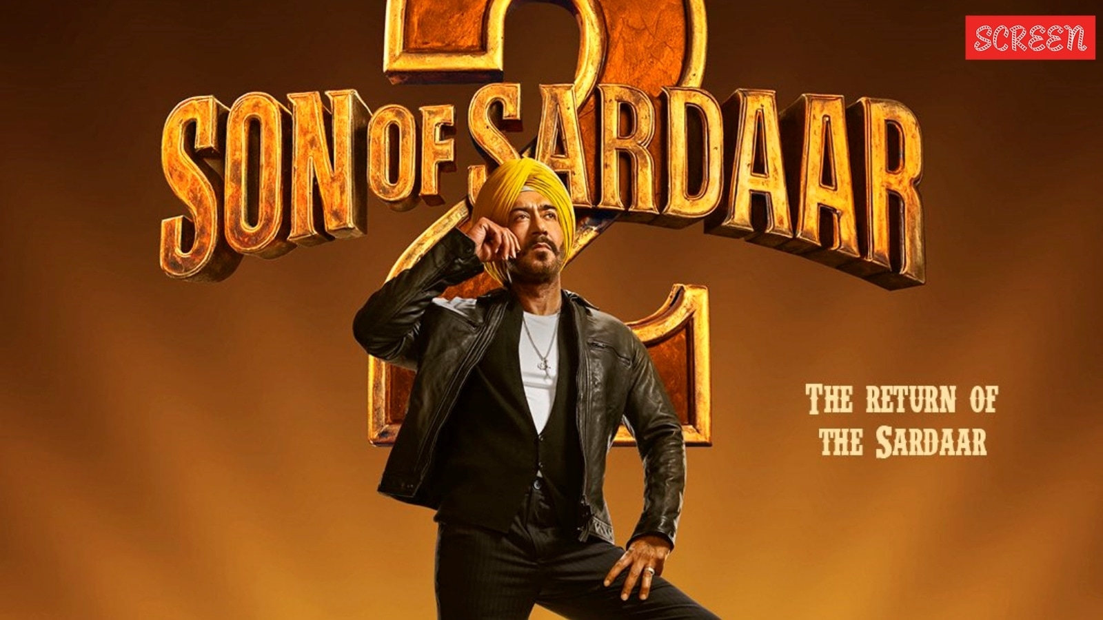 Son of Sardaar 2 cast, release date out: Ajay Devgn shares first look, rides two tanks as he returns as Jassi