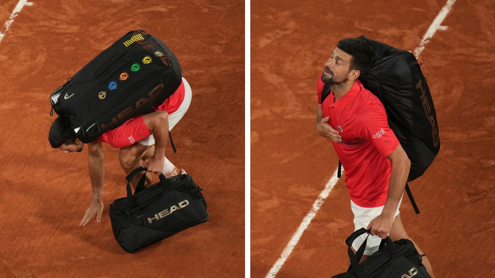 ‘This could have been the last match here': Novak Djokovic uncertain of French Open return after Jannik Sinner semi-final jolt