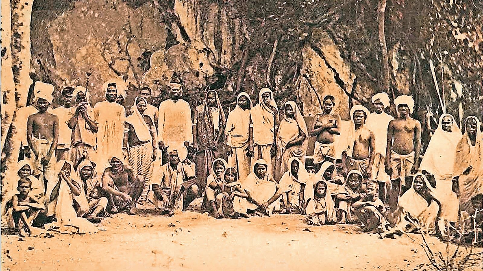 When a ship with Indians docked in the Caribbean
