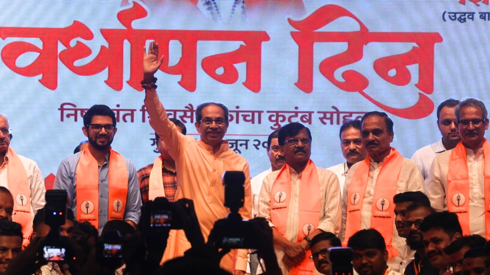 Sena Foundation Day: Uddhav hints at alliance with MNS, vows to reclaim Mumbai