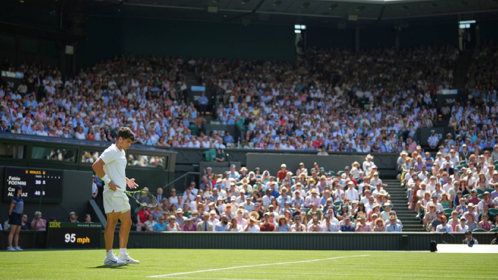 ‘Send her a kiss from me…': Carlos Alcaraz's message to audience member who fell ill during Wimbledon match