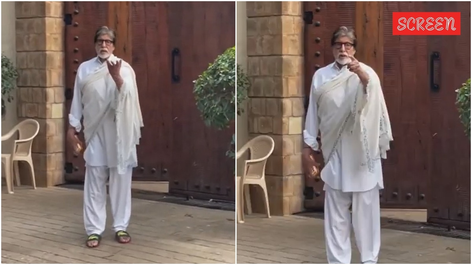 Amitabh Bachchan loses cool at paparazzo for filming him outside Mumbai home Jalsa: ‘Mat karo'. Watch