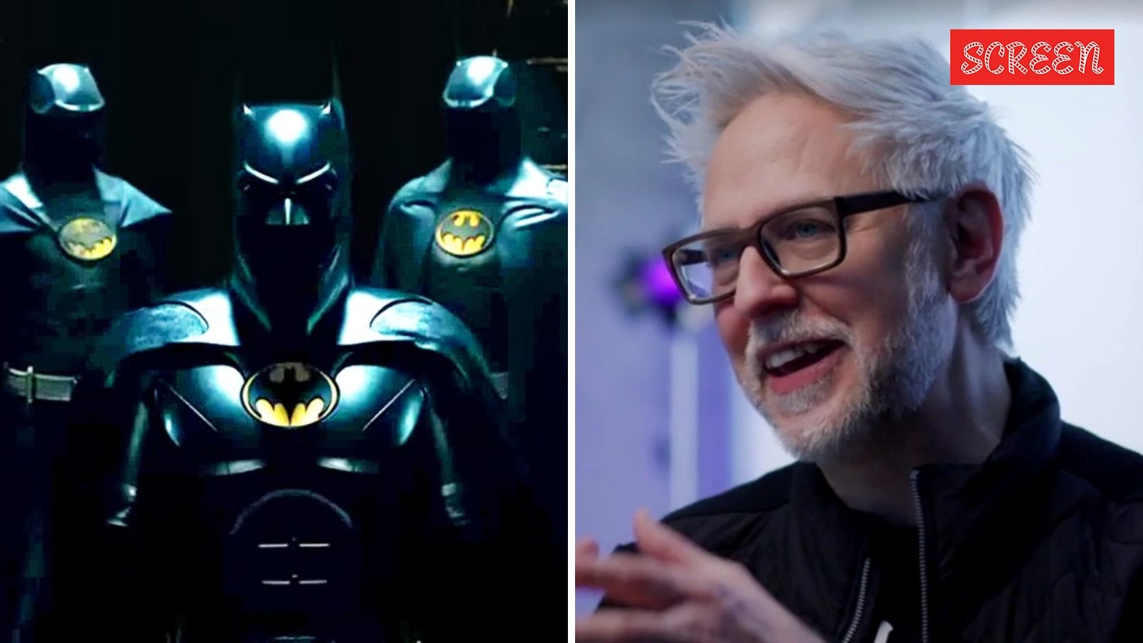 James Gunn reacts to viral Batman makeover theory; teases Clayface horror, triple Lantern chaos, and Peacemaker 2
