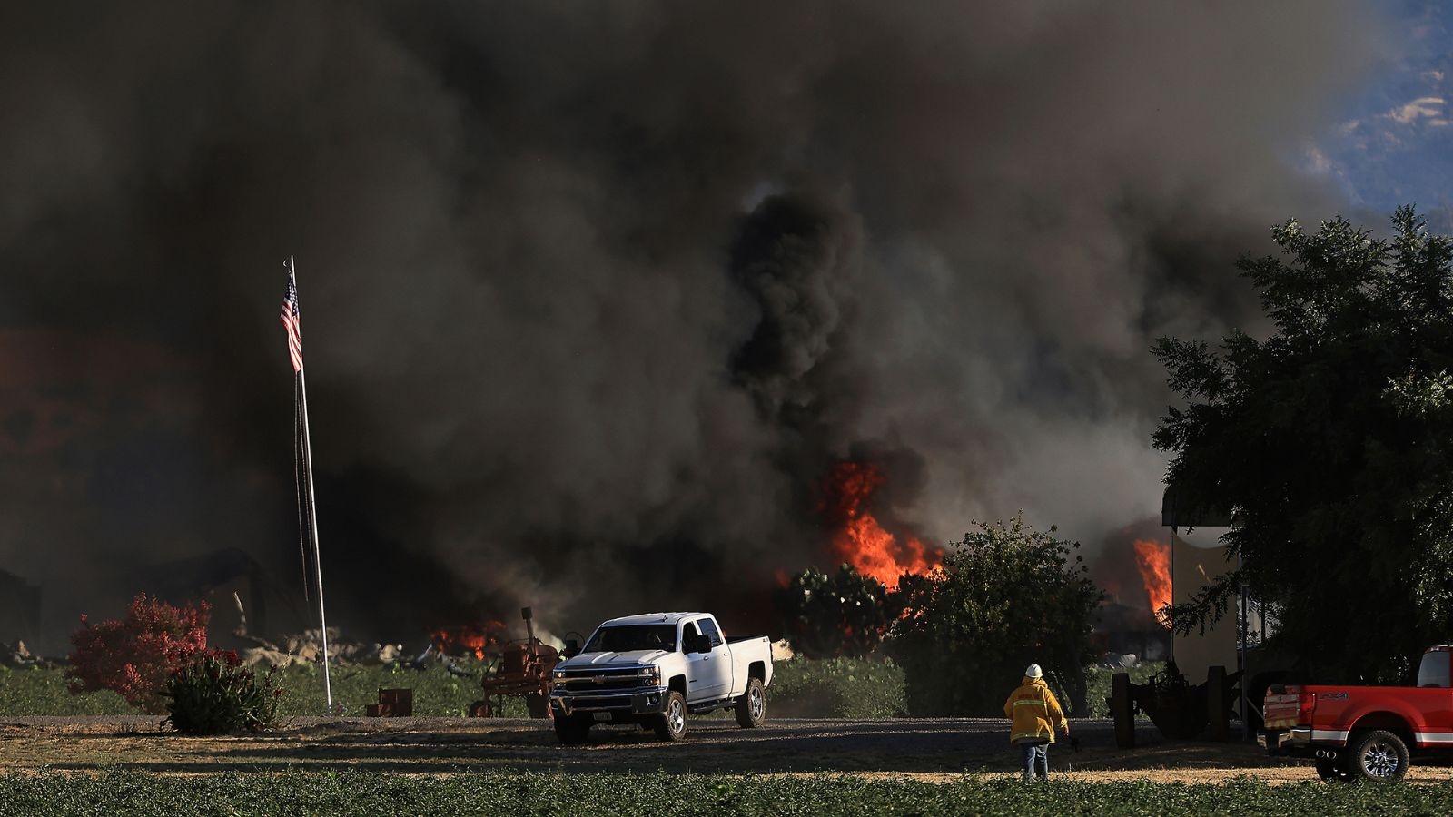 Human remains found after fireworks warehouse explosion in Northern California