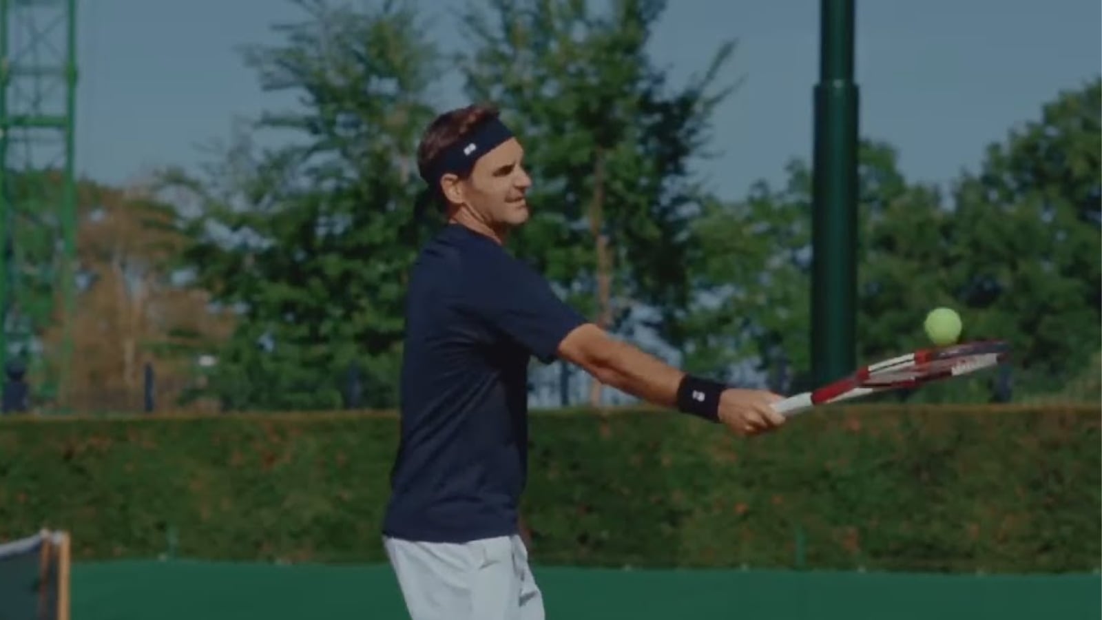 ‘Couldn't resist': Roger Federer plays at Wimbledon again, four years since retirement