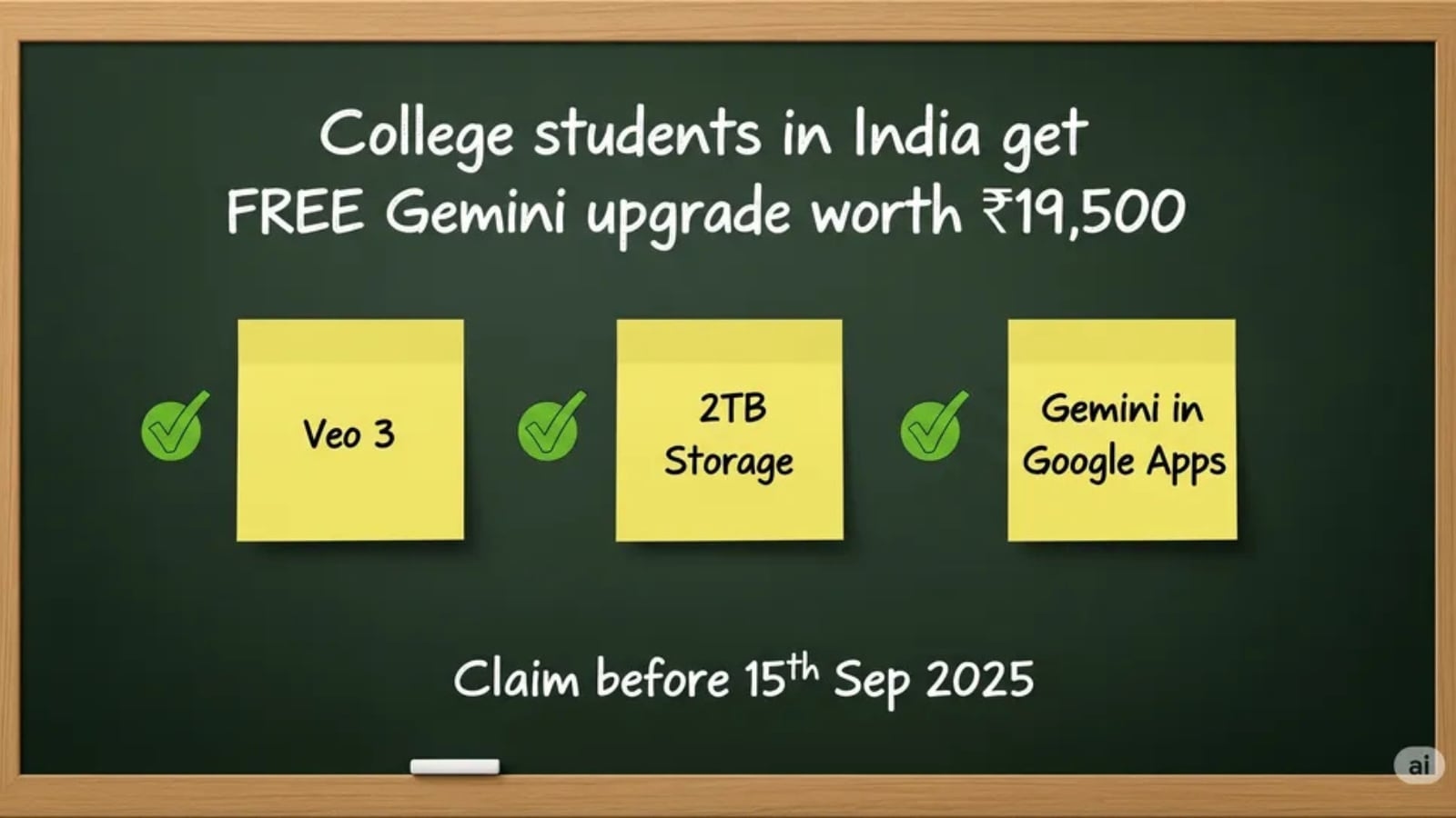 Google is giving Gemini AI Pro for free to Indian students: Here's how to get it
