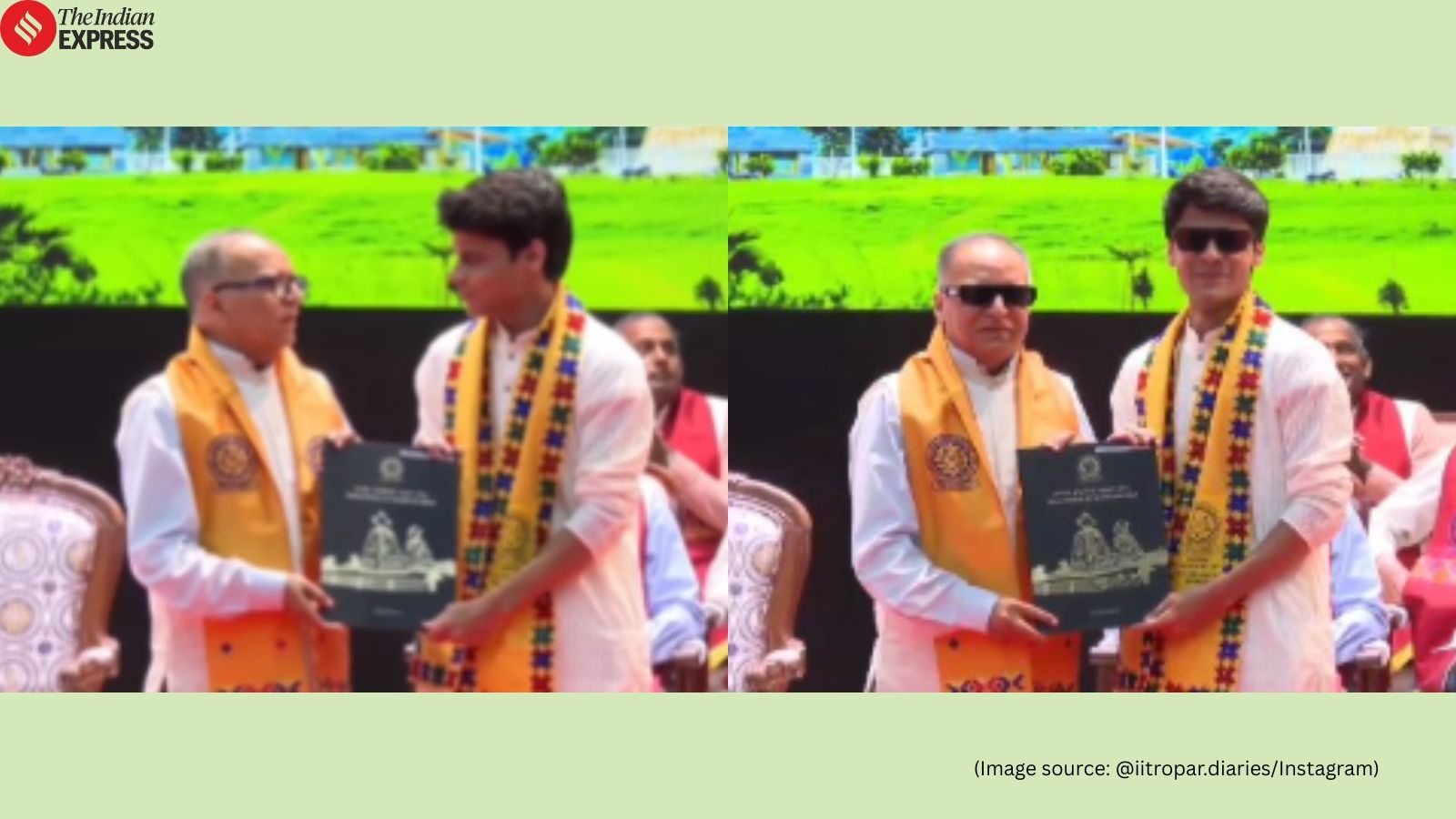 IIT Ropar's ‘pookie professor' joins student for sunglasses selfie at convocation; viral video wins the Internet