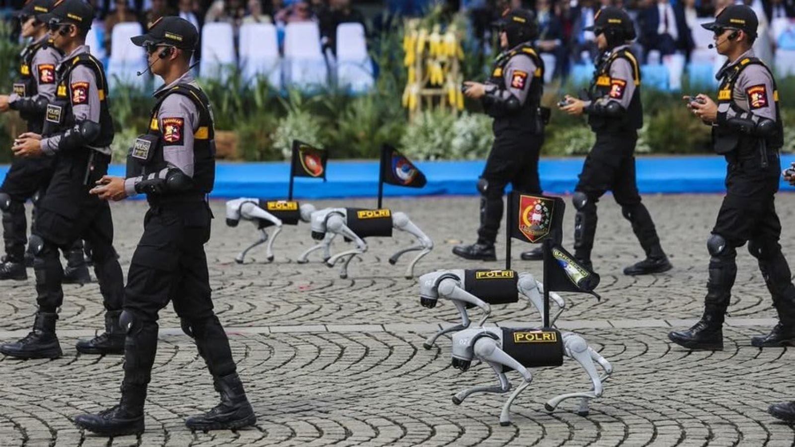 Indonesian police face flak for robot parade, told to focus on reforms