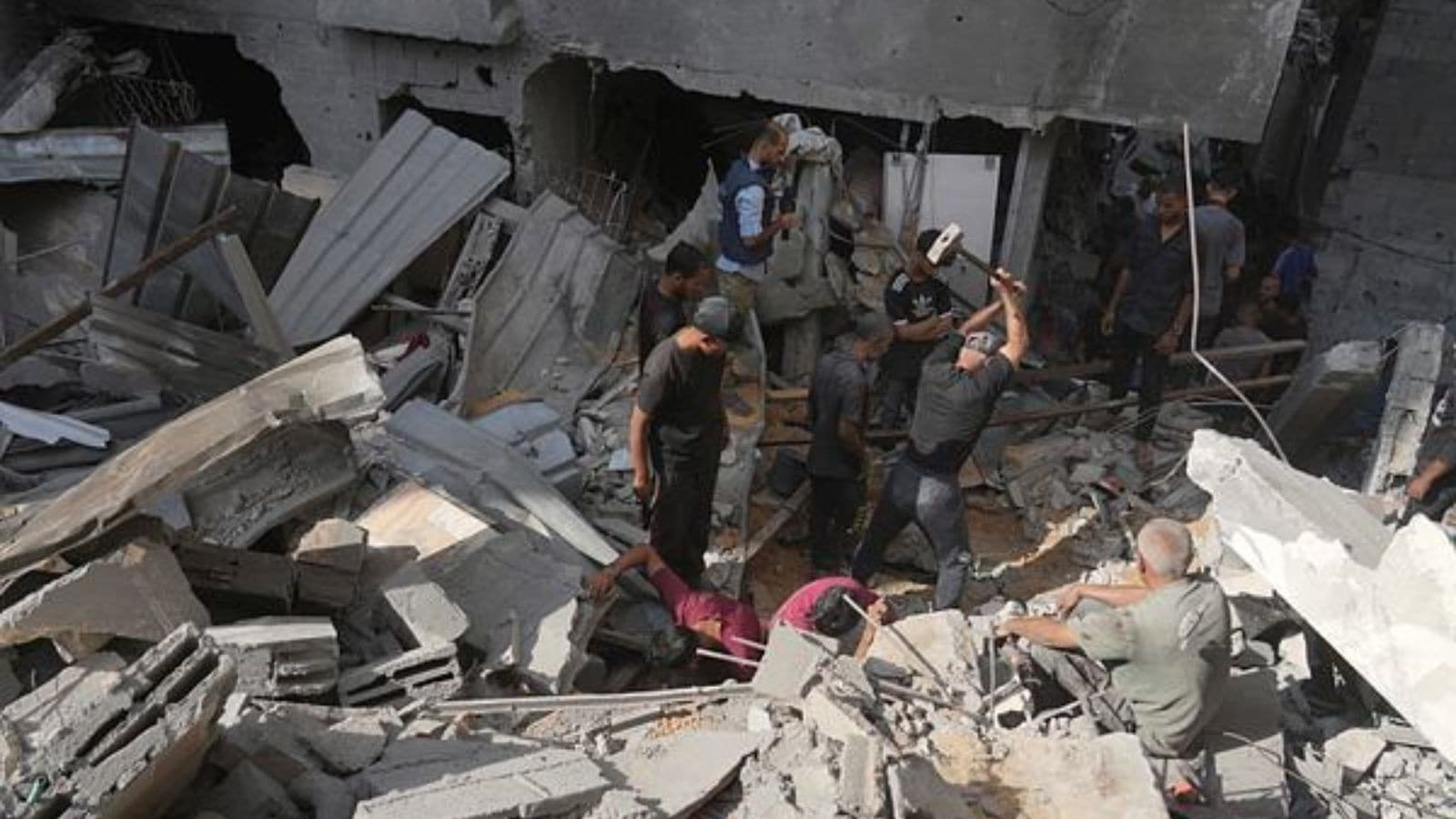 Israeli strikes on Lebanon kill 12, including five Hezbollah fighters