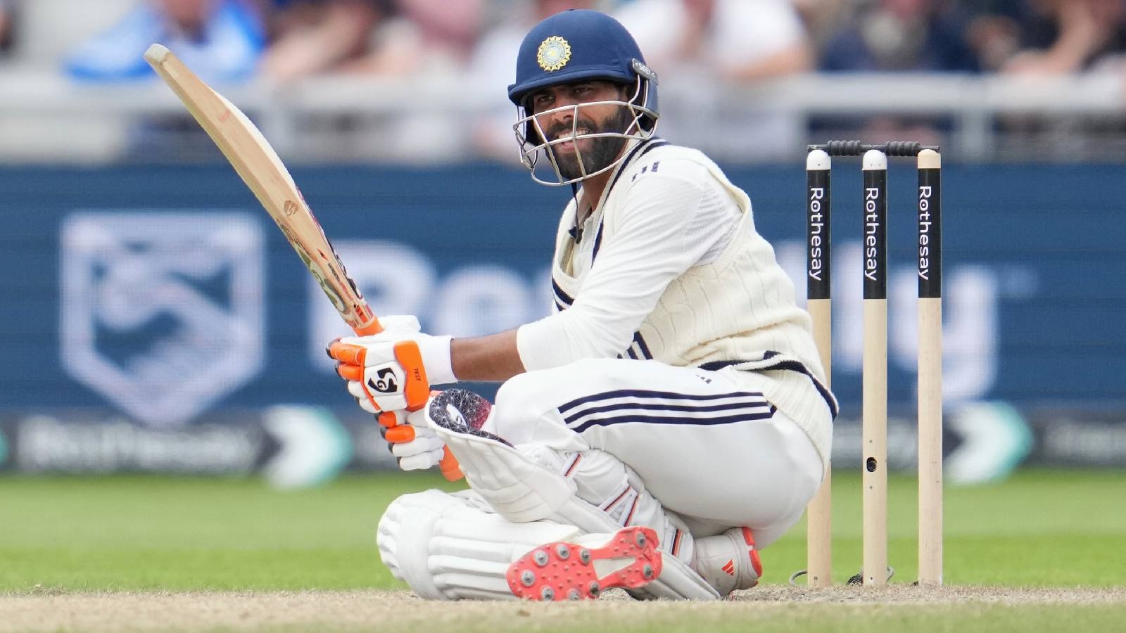 Ravindra Jadeja slams 5th century, leads India's resistance vs England in Manchester Test