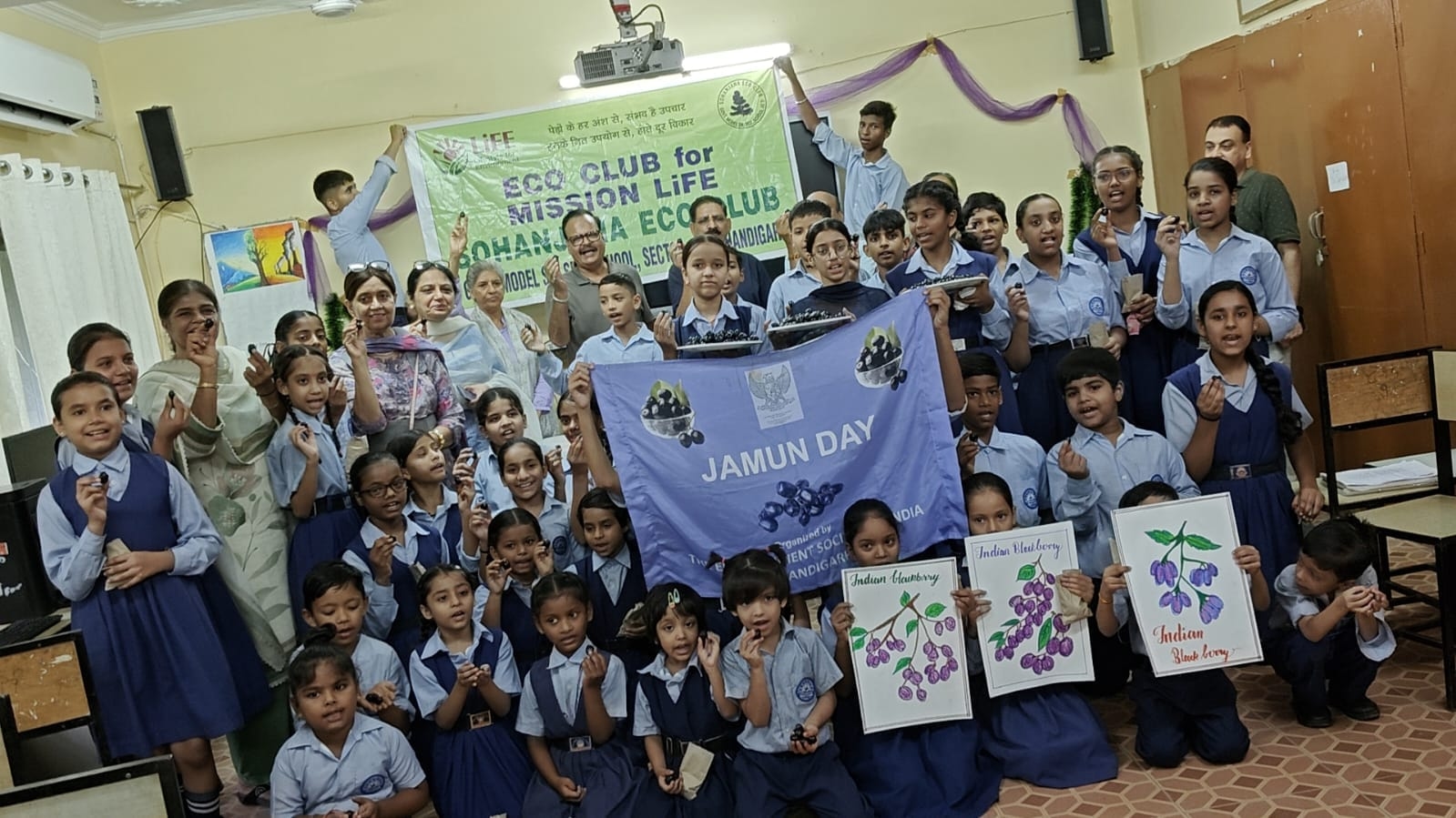 Chandigarh: Jamun Day celebrated with awareness drives in schools