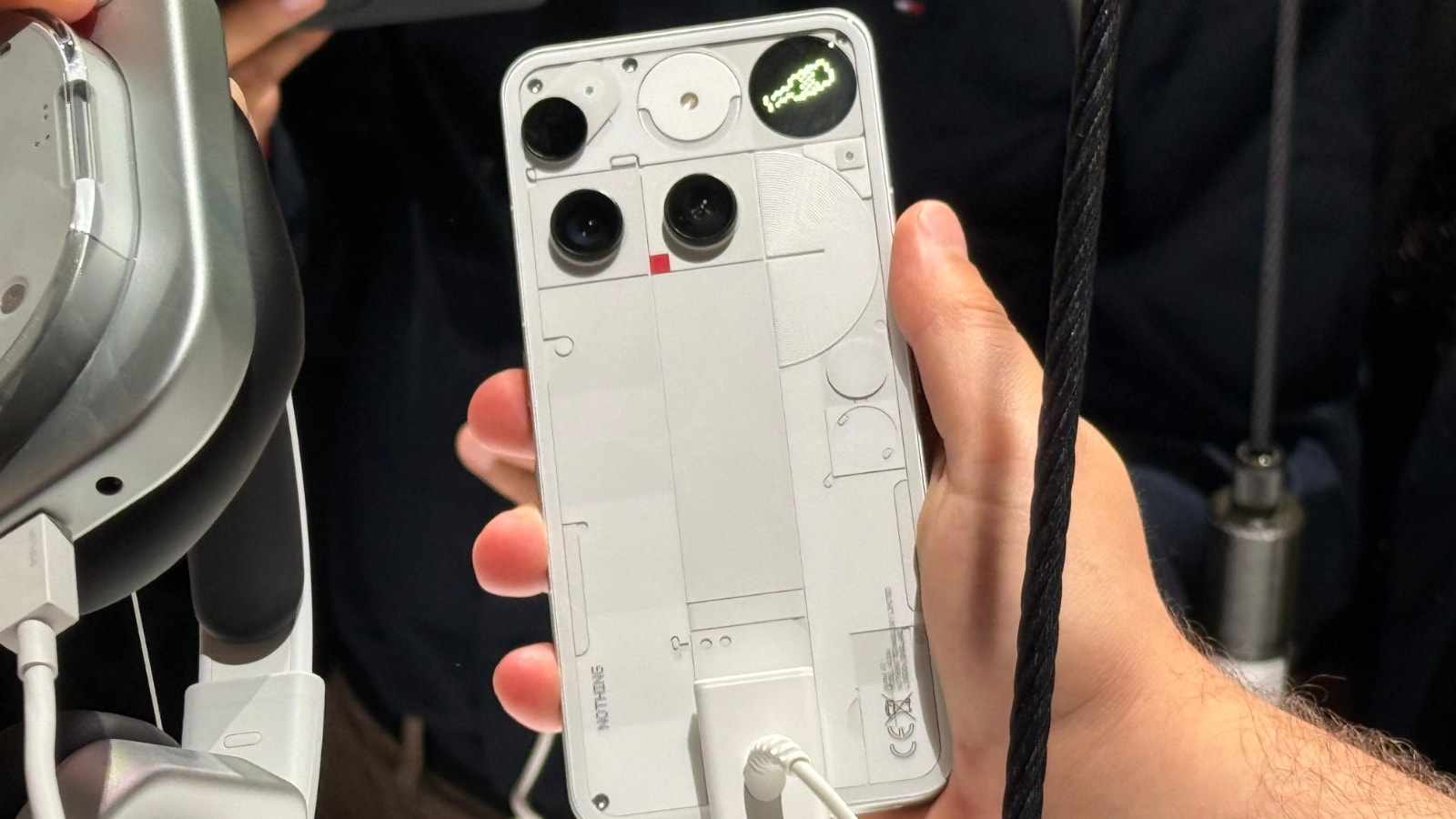I got to try the Nothing Phone 3 early. I am excited by what I saw and the Glyph Matrix interface is a fun addition