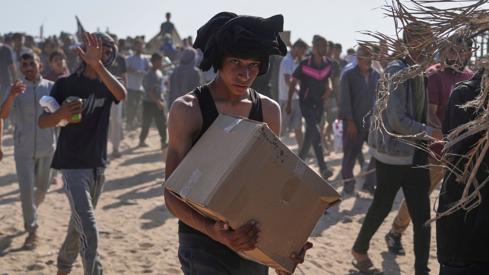 32 Palestinians shot dead trying to reach US group's food distribution sites, Gaza authorities say