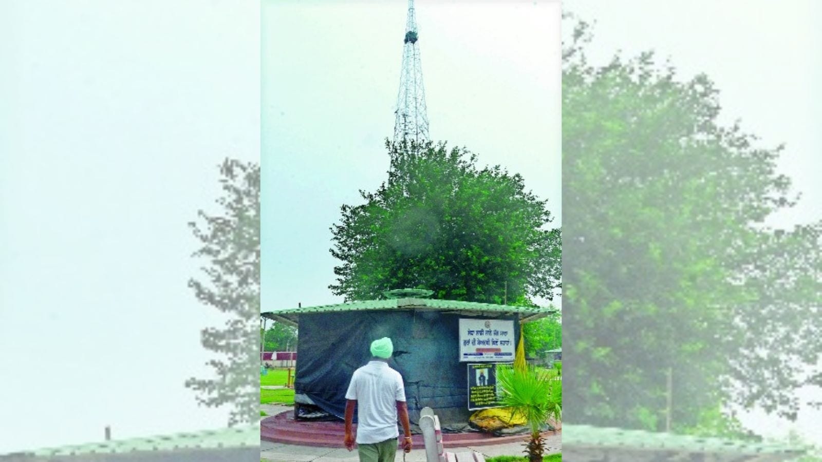 Punjab's sacrilege Bill: activist on tower protest to climb down only after law enacted, says morcha
