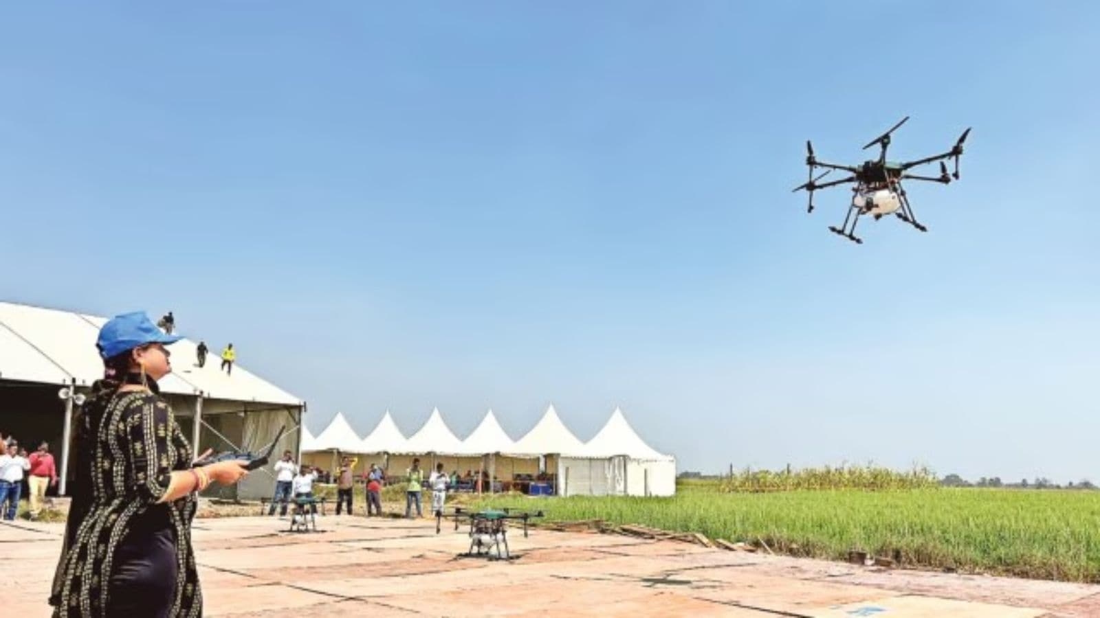 Namo Drone Didi scheme: 1,021 drones allocated to Punjab, 583 to Haryana, says Centre in Lok Sabha