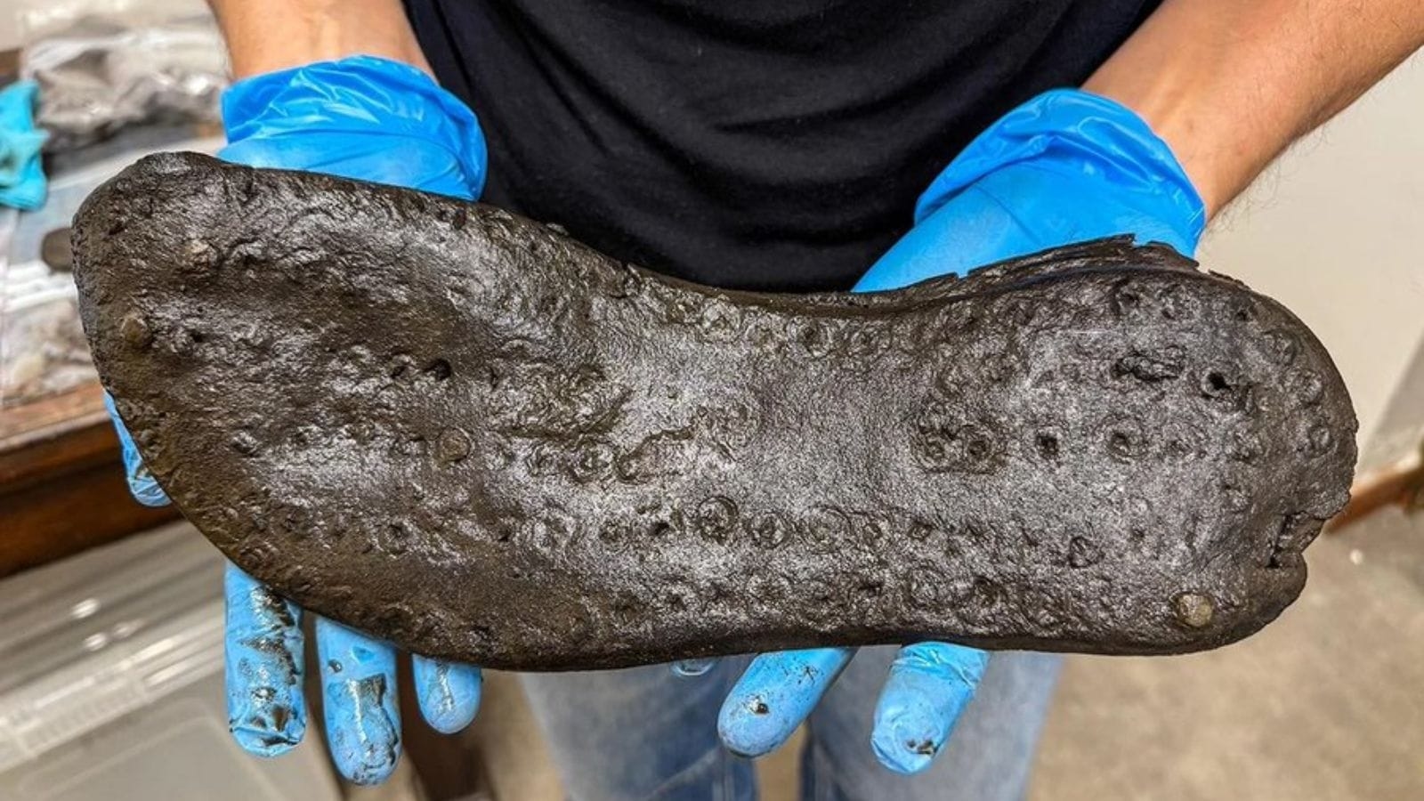 Giant Roman shoes found at Hadrian's Wall raise questions about ancient soldiers