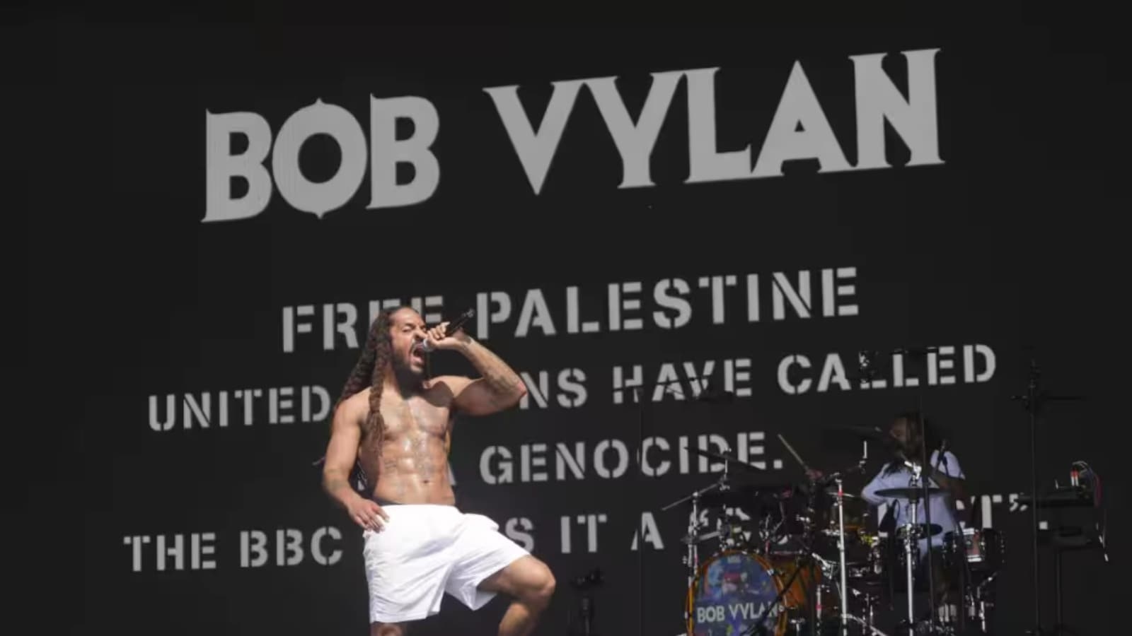 Why music duo Bob Vylan's pro-Palestine chants at UK festival prompted US visa ban
