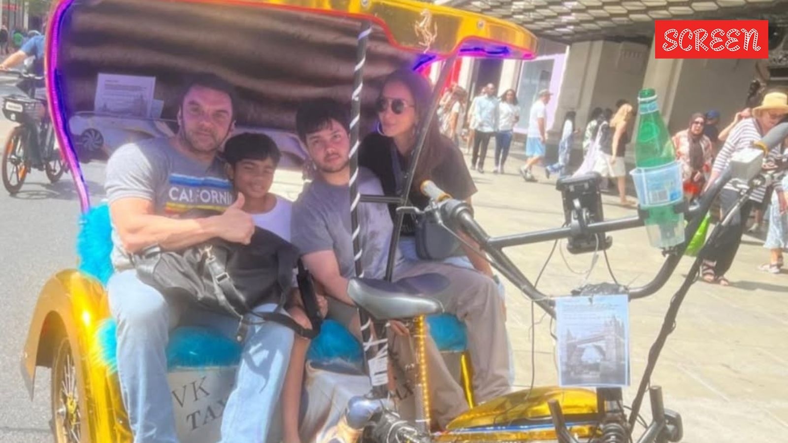 Sohail Khan vacations with ex-wife Seema Sajdeh, sons Nirvan and Yohaan in London years after divorce, attracts response from Varun Dhawan. See pics