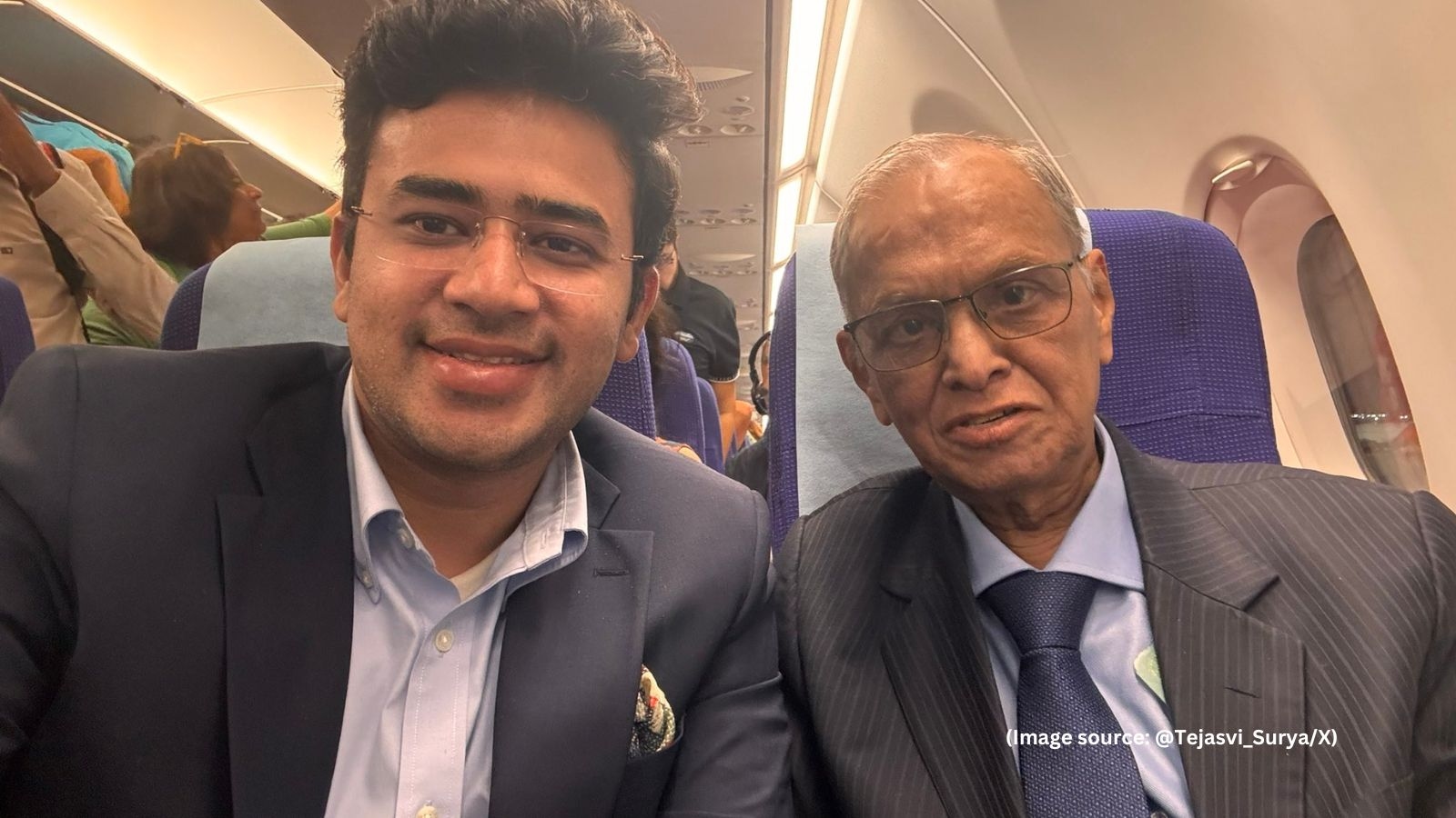 Tejasvi Surya reveals Infosys co-founder NR Narayana Murthy flew economy, carried his own luggage; post goes viral