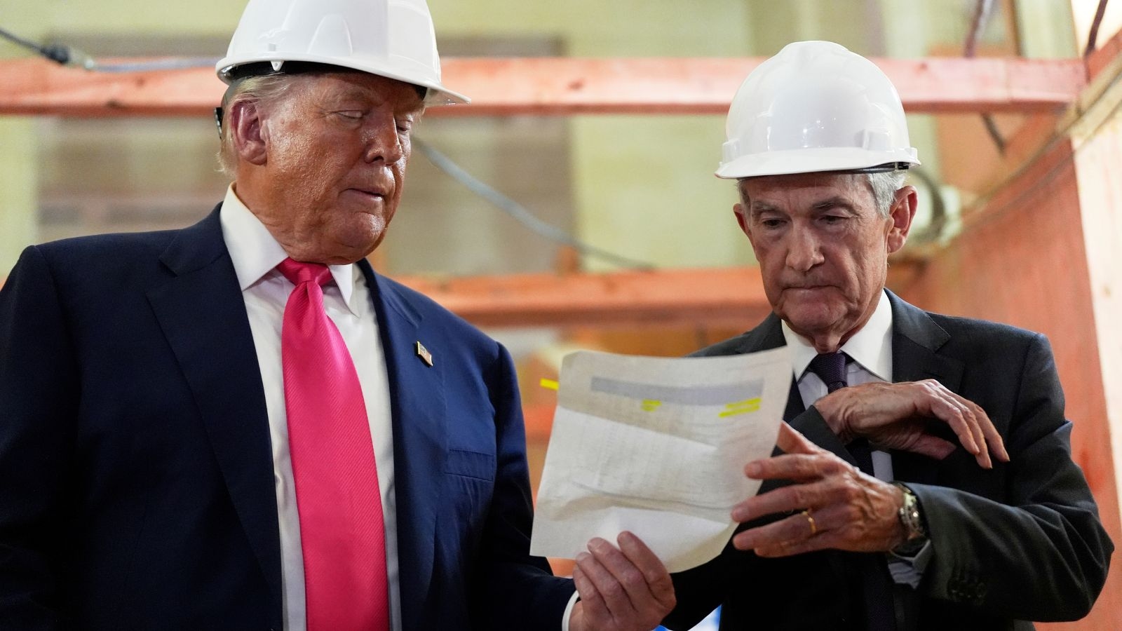 WATCH: Trump and Fed Chair Powell clash over renovation costs in unusual on-camera exchange