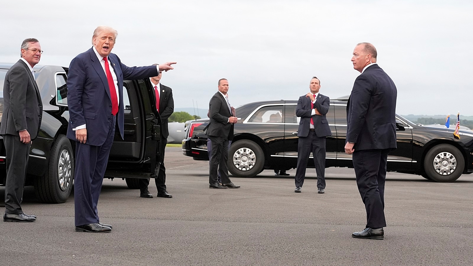 ‘Making a very big thing over something not big': Trump deflects Epstein questions