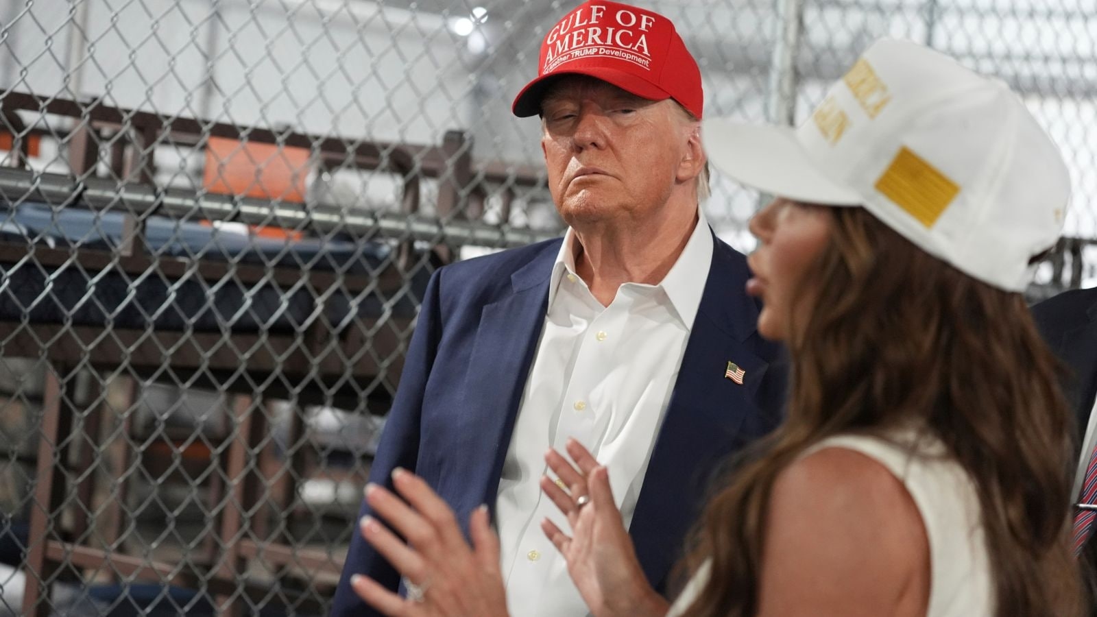 ‘We'll teach them how to run away from alligators': Trump visits ‘Alligator Alcatraz' detention centre