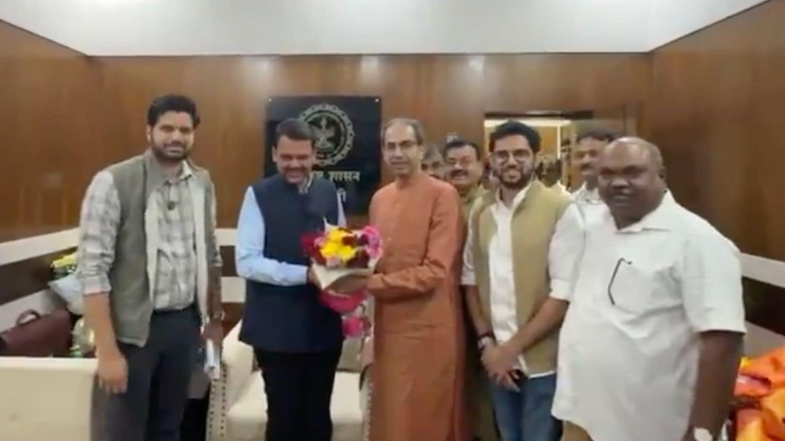 Uddhav and Aaditya meet Fadnavis, Worli MLA calls it ‘friendly exchange'