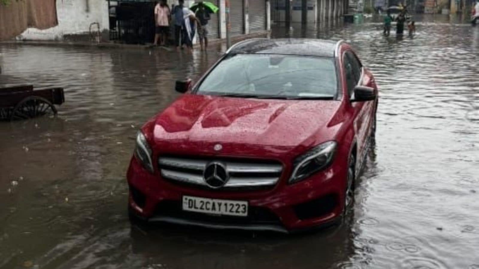 Vasundhara man demands over Rs 5 lakh from Ghaziabad civic body after ‘waterlogging damages' his Mercedes GLA 200d
