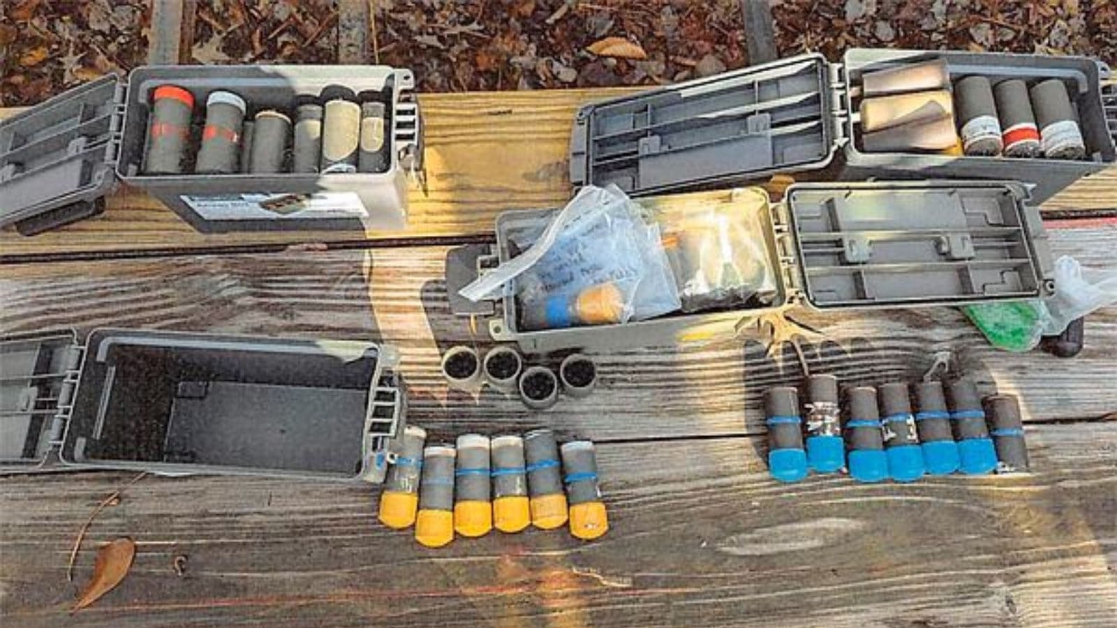 Virginia man admits to stockpiling pipe bombs and using Biden photo for target practice