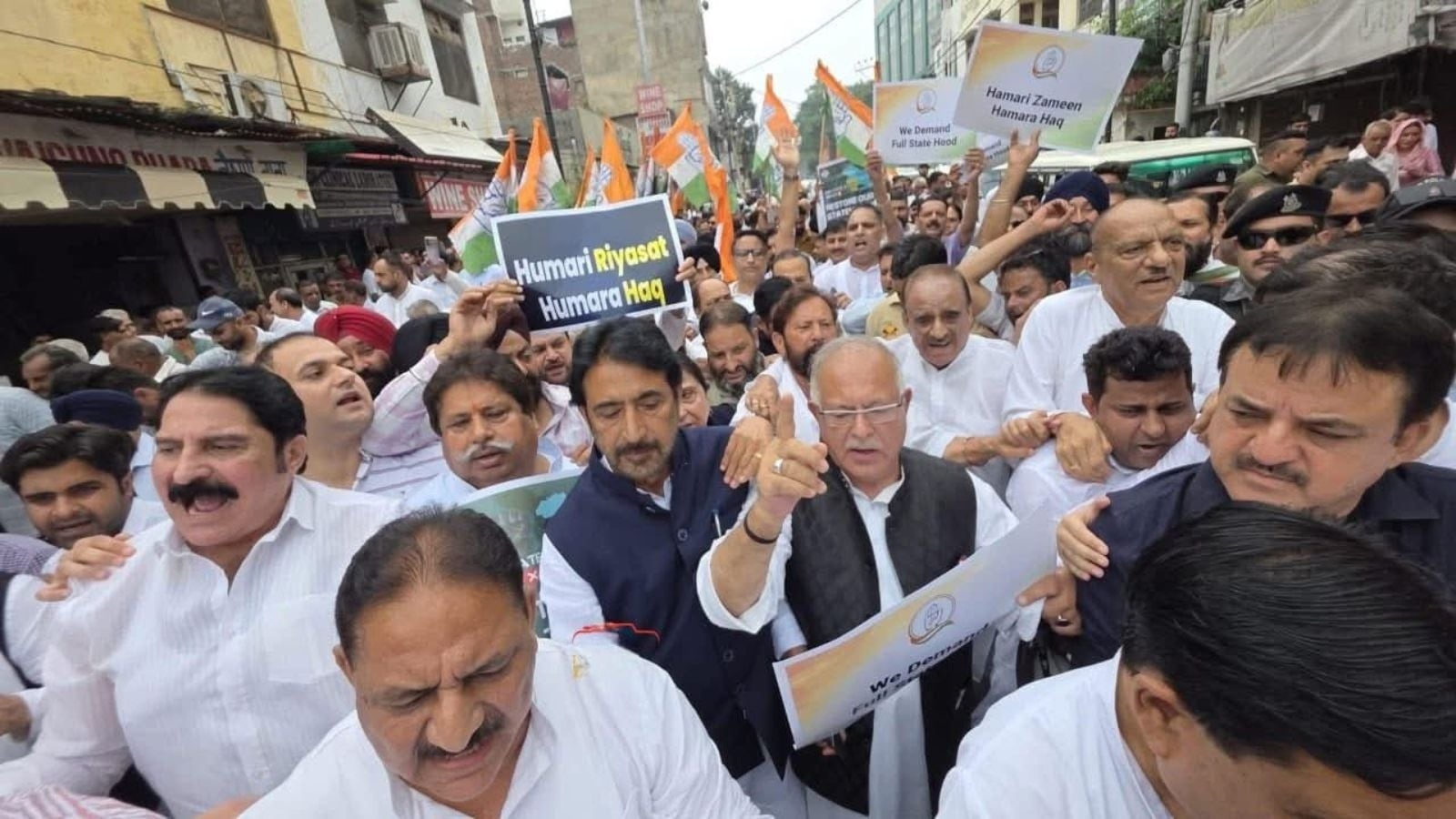 March for statehood: J&K Congress president among others detained, later released