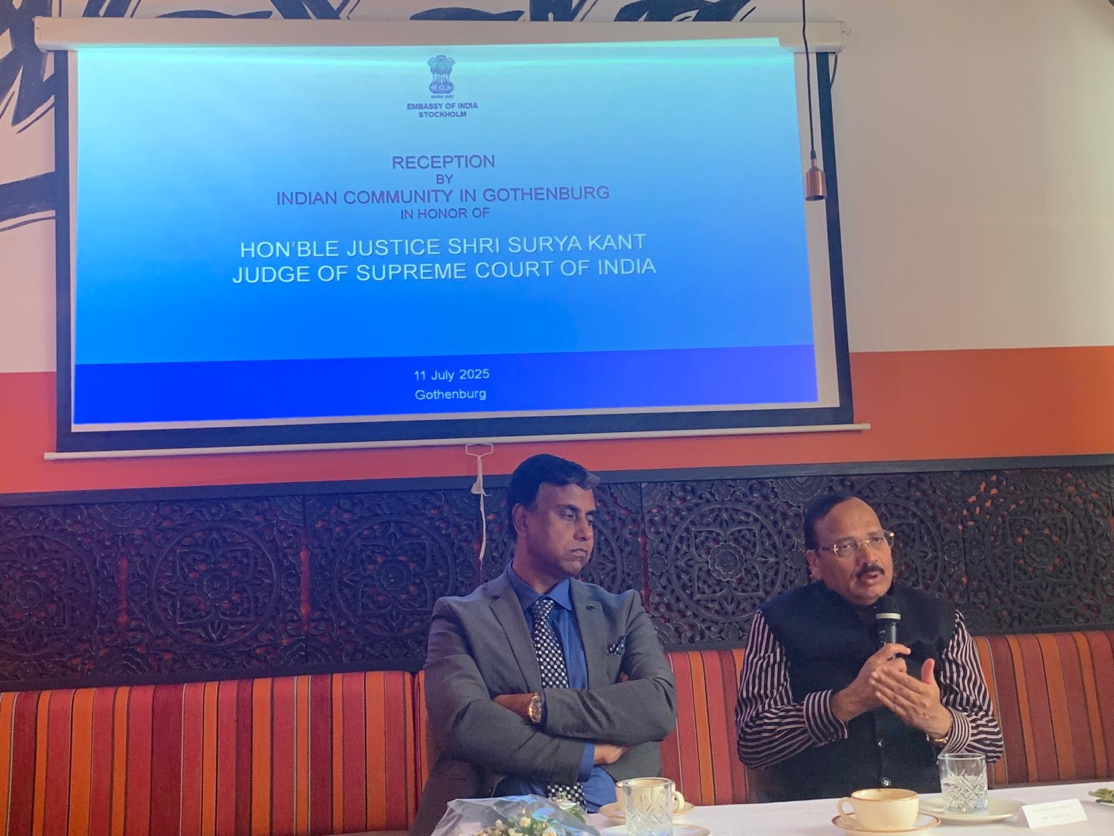 India's commitment to justice does not end at its borders: Justice Surya Kant in Sweden
